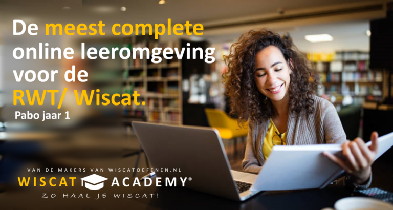 Wiscat Academy® | Meest complete E-learning voor RWT-Pabo